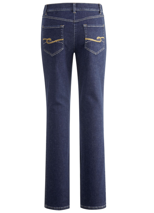 Jeans - Jeans in 4-Pocket-Form Ansicht 6 Jeans - Jeans in 4-Pocket-Form, in Größe 018 bis 052, in Farbe SCHWARZ Ansicht 6