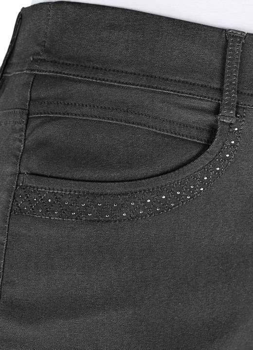 Cosma - Hose in Denim-Optik Ansicht 14 Cosma - Hose in Denim-Optik, in Größe 017 bis 052, in Farbe JEANSBLAU Ansicht 14