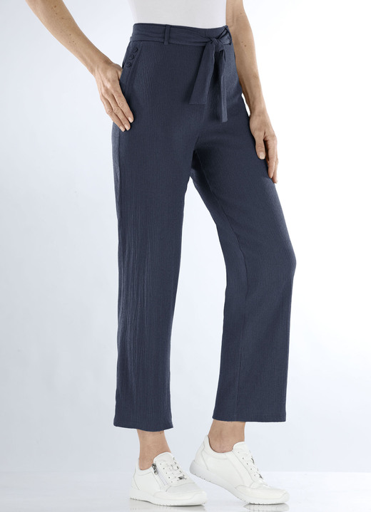 Hosen in Schlupfform - Hose mit abnehmbarem Bindeband, in Größe 018 bis 054, in Farbe MARINE Ansicht 3