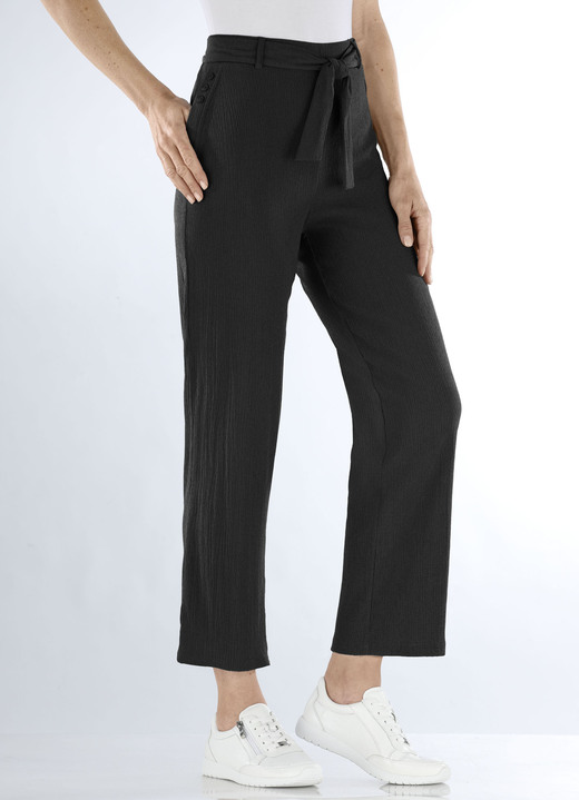 Hosen in Schlupfform - Hose mit abnehmbarem Bindeband, in Größe 018 bis 054, in Farbe OLIV Ansicht 10