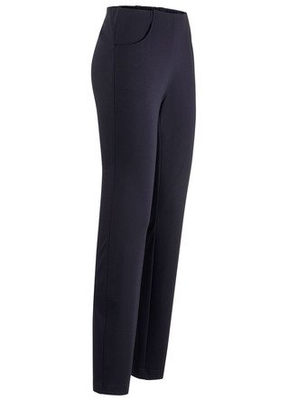 Hose mit angeschnittenem Bund