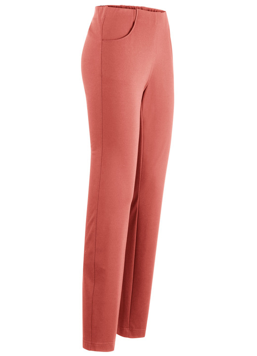 Hosen in Schlupfform - Hose mit angeschnittenem Bund, in Größe 018 bis 052, in Farbe PAPAYA Ansicht 1