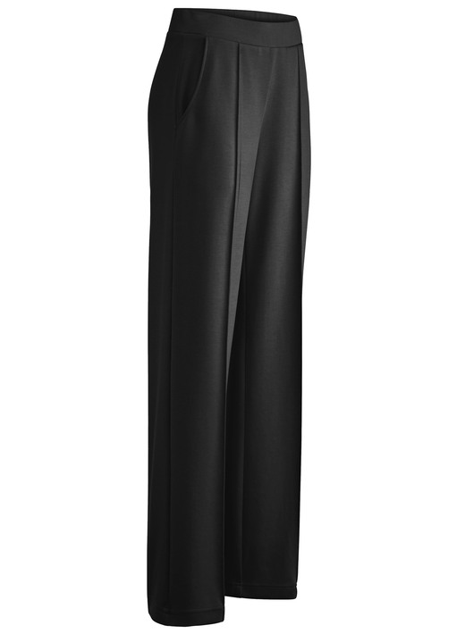 Hosen in Schlupfform - Hose in modischer Weite, in Größe 018 bis 052, in Farbe SCHWARZ Ansicht 1