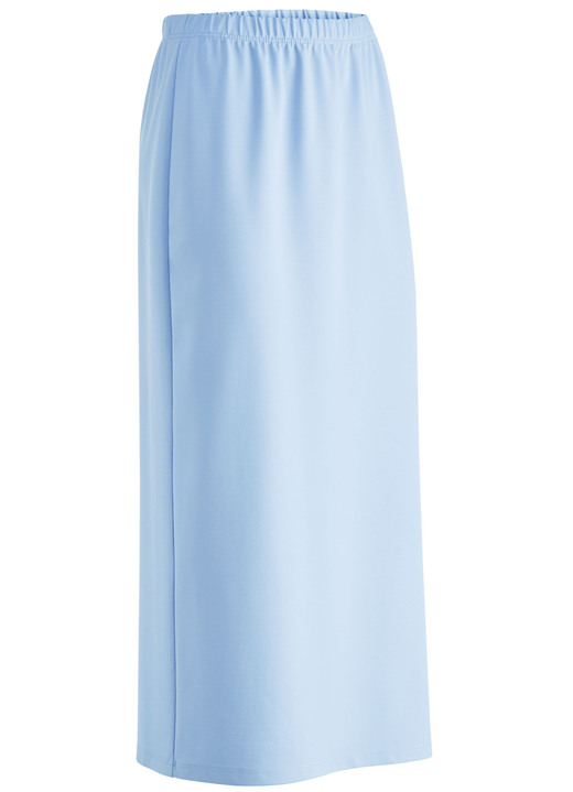 Uni - Rock in schmaler Schnittführung, in Größe 018 bis 052, in Farbe SCHWARZ Ansicht 6