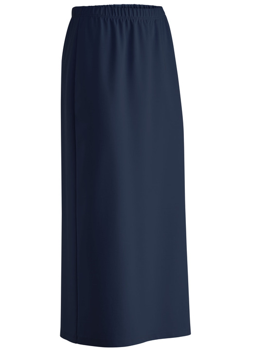 Uni - Rock in schmaler Schnittführung, in Größe 018 bis 052, in Farbe SCHWARZ Ansicht 9