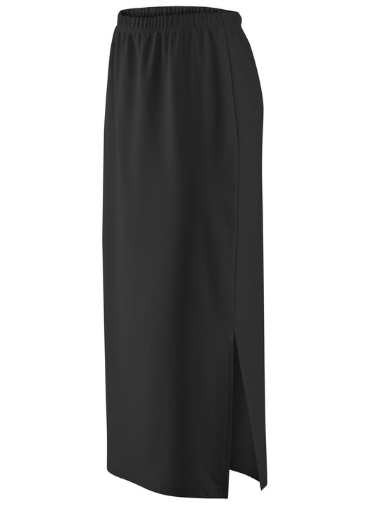 Uni - Rock in schmaler Schnittführung, in Größe 018 bis 052, in Farbe HELLBLAU Ansicht 8