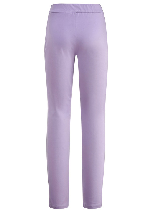 Hosen in Schlupfform - Hose mit abgesteppten Teilungsnähten, in Größe 018 bis 052, in Farbe MINT Ansicht 5