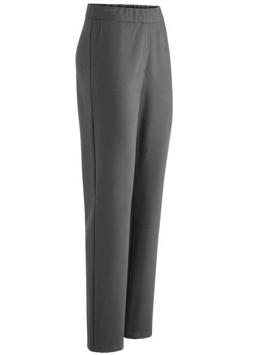 Hosen in Schlupfform - Hose in bequemer Schlupfform, in Größe 018 bis 052, in Farbe ANTHRAZIT Ansicht 1