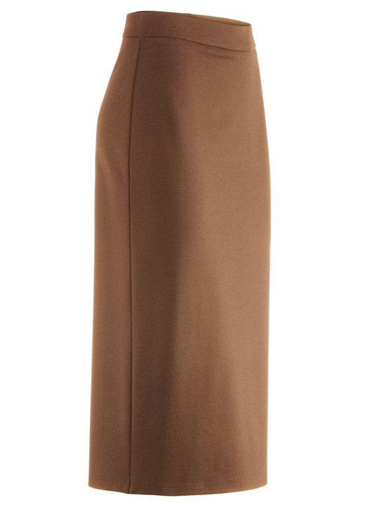 Uni - Rock in schmaler Schnittführung Ansicht 8 Uni - Rock in schmaler Schnittführung, in Größe 018 bis 054, in Farbe MARINE Ansicht 8