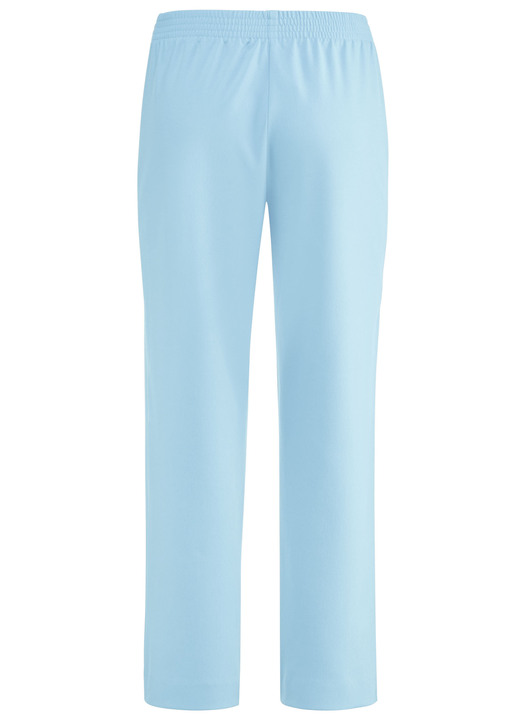 Hosen in Schlupfform - Hose in 7/8-Länge, in Größe 019 bis 052, in Farbe HELLBLAU Ansicht 2
