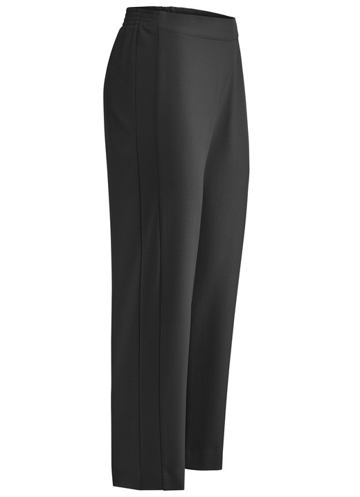 Hosen in Schlupfform - Hose in 7/8-Länge Hosen in Schlupfform - Hose in 7/8-Länge, in Größe 019 bis 052, in Farbe SCHWARZ