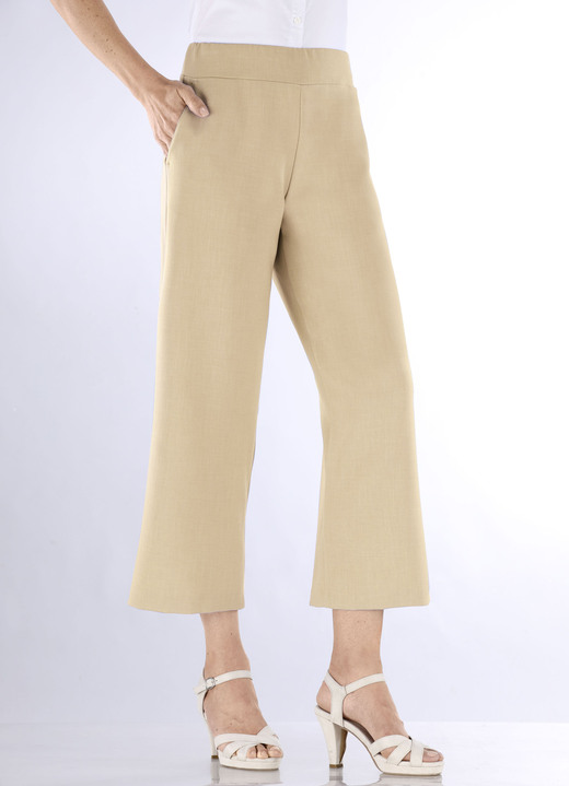 Hosen in Schlupfform - Hose in modisch verkürzter Länge Ansicht 9 Hosen in Schlupfform - Hose in modisch verkürzter Länge, in Größe 018 bis 052, in Farbe HELLBLAU MELANGE Ansicht 9