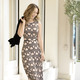 Kleider - Kleid mit schwarzem Zierband  – Farbe CAMEL-TAUPE-SCHWARZ – Ansicht 1 Kleider - Kleid mit schwarzem Zierband , in Größe 036 bis 052, in Farbe CAMEL-TAUPE-SCHWARZ – Farbe CAMEL-TAUPE-SCHWARZ – Ansicht 1