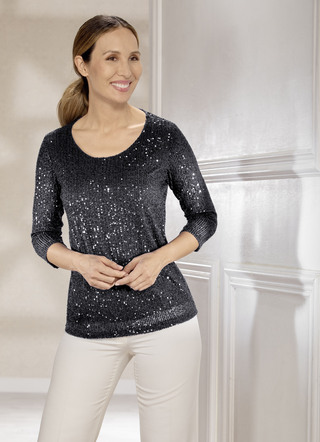 Funkelnde Shirt-Tunika