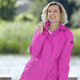 Kurz - Funktionsjacke mit abnehmbarer Kapuze, in Größe 038 bis 060, in Farbe PINK
