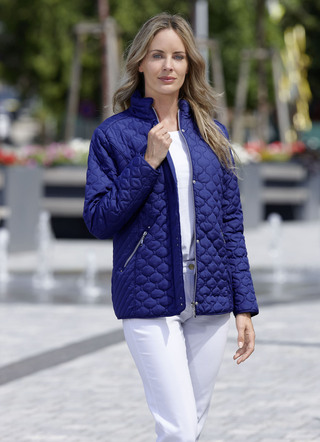 Funktionsjacke mit interessantem Stepp