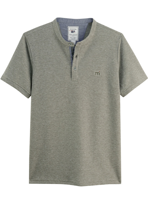 Shirts - „Milano Italy“-Shirt, in Größe 3XL (64/66) bis XXL (60/62), in Farbe JEANSBLAU Ansicht 3