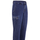 Jeans - Jeans mit Cargotaschen in 2 Farben, in Größe 024 bis 060, in Farbe JEANSBLAU – Farbe JEANSBLAU – Ansicht 2