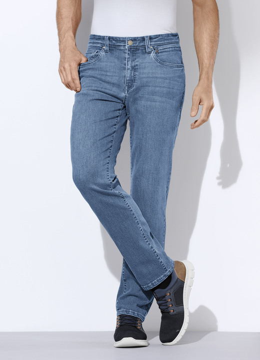 Jeans - Komfortable Superstretch-Jeans in 3 Farben, in Größe 024 bis 060, in Farbe JEANSBLAU Ansicht 4