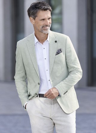Sakko mit Einstecktuch