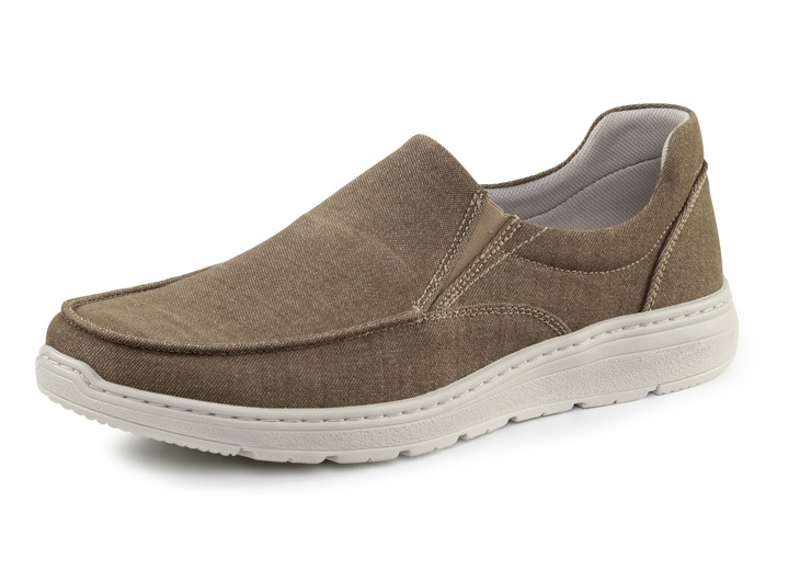 Slipper & Schnürschuhe - GINO GALANTE Slipper aus Jeansmaterial Ansicht 4 Slipper & Schnürschuhe - GINO GALANTE Slipper aus Jeansmaterial, in Größe 039 bis 046, in Farbe BLAU Ansicht 4