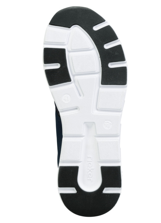 Slipper & Schnürschuhe - Rieker Sneaker mit elastischer Zierschnürung, in Größe 040 bis 047, in Farbe DUNKELBLAU Ansicht 3