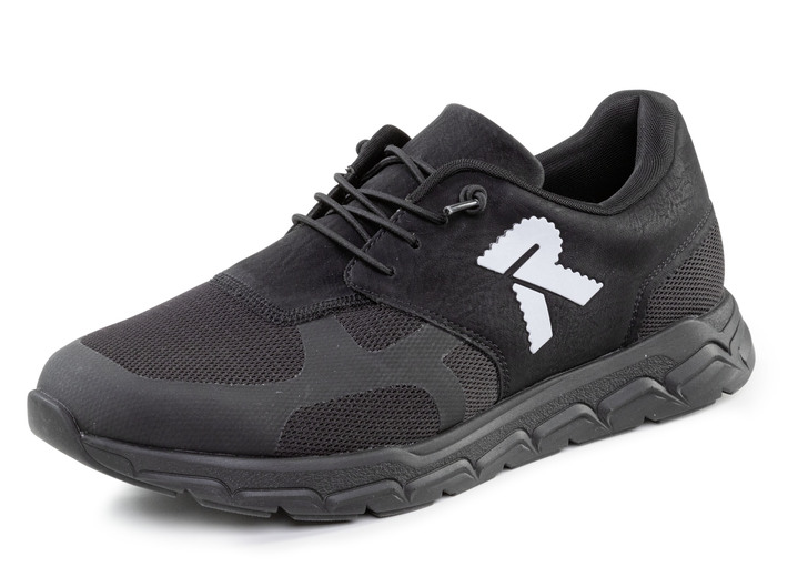 Slipper & Schnürschuhe - Rieker Sneaker mit elastischer Zierschnürung, in Größe 040 bis 047, in Farbe DUNKELBLAU Ansicht 16