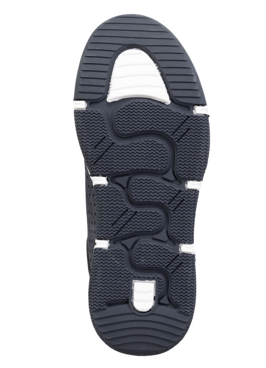 Slipper & Schnürschuhe - GINO GALANTE Schnürschuh aus luftig perforiertem Nubukleder, in Größe 040 bis 046, in Farbe MARINE Ansicht 3