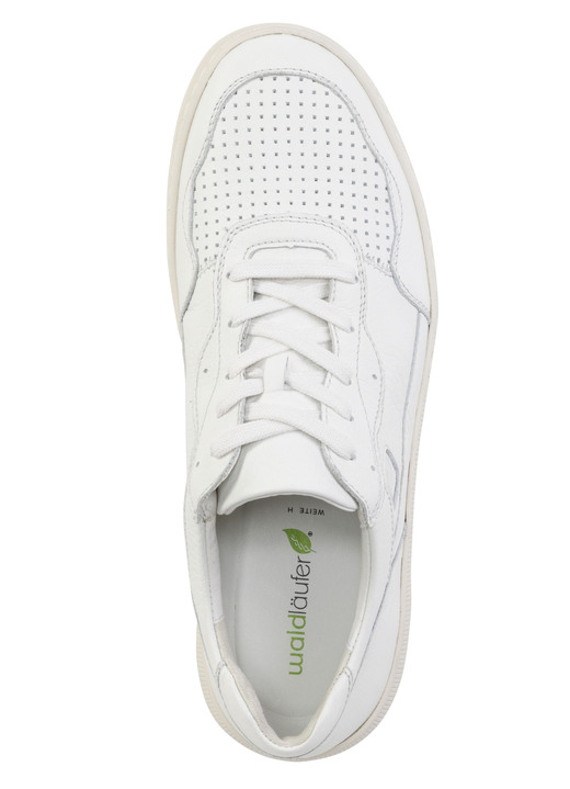 Slipper & Schnürschuhe - Waldläufer Schnürschuh aus genarbtem Nappaleder, in Größe 10 bis 9 1/2, in Farbe SCHWARZ Ansicht 5