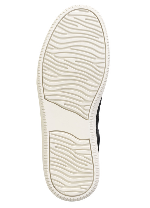 Slipper & Schnürschuhe - Waldläufer Schnürschuh aus genarbtem Nappaleder, in Größe 10 bis 9 1/2, in Farbe SCHWARZ Ansicht 3