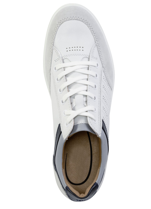 Schuhe - GINO Galante Sneaker mit Kontrast-Besätzen und Zierlochung, in Größe 040 bis 047, in Farbe BLAU Ansicht 5