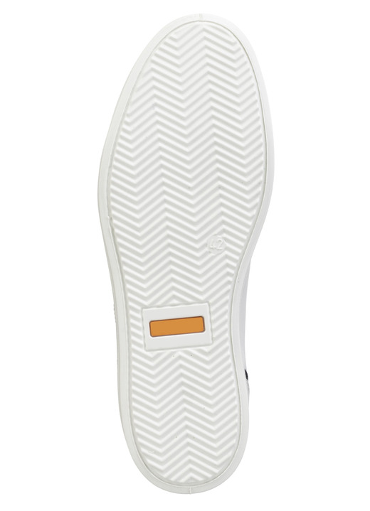 Schuhe - GINO Galante Sneaker mit Kontrast-Besätzen und Zierlochung, in Größe 040 bis 047, in Farbe BLAU Ansicht 6