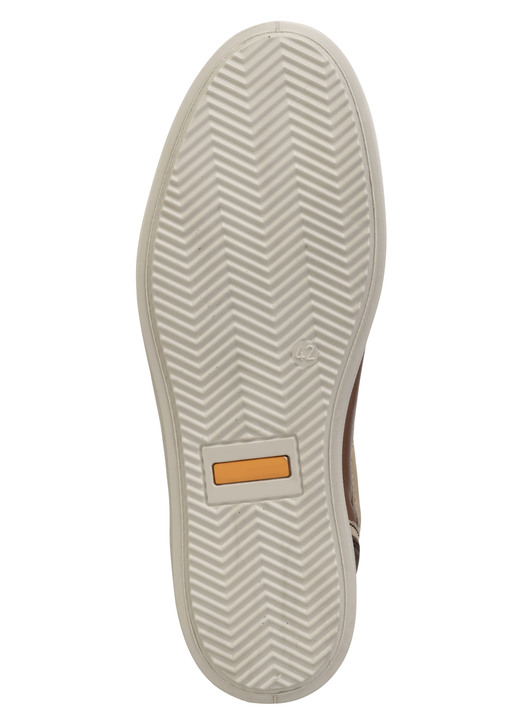 Schuhe - GINO Galante Sneaker mit Kontrast-Besätzen und Zierlochung, in Größe 040 bis 047, in Farbe BLAU Ansicht 10