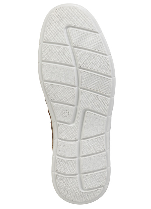 Slipper & Schnürschuhe - GINO GALANTE Slipper aus luftig perforiertem Rind-Nubukleder, in Größe 040 bis 046, in Farbe DUNKELBLAU Ansicht 7