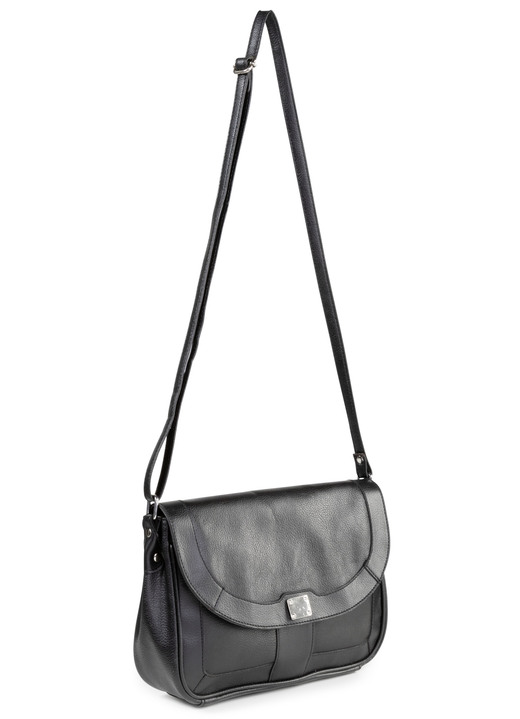 Taschen - Laurina, Tasche, Damen, mit verstellbarem Umhängeriemen, in Farbe SCHWARZ Ansicht 1