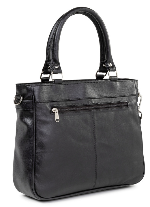 Taschen - Laurina, Damen, Tasche, mit abnehmbarer, verstellbarer Umhängeriemen, in Farbe SCHWARZ Ansicht 2