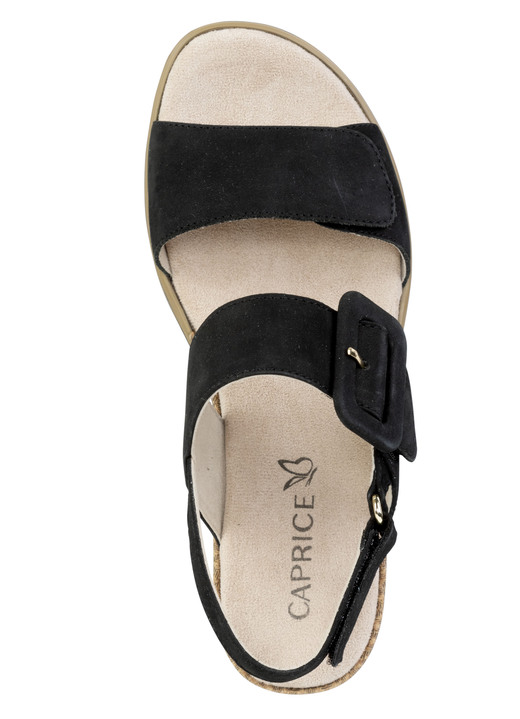 Sandaletten & Pantoletten - ELENA EDEN Sandalette aus feinem Nubukleder, in Größe 036 bis 042, in Farbe ECRU Ansicht 5