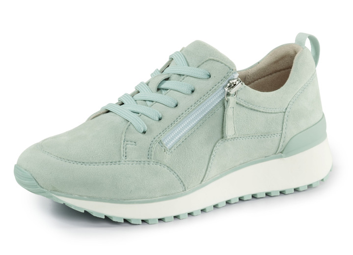 Slipper & Schnürschuhe - Caprice, trendige Damen-Sneaker, Weite G, mit herausnehmbarem Fußbett, in Größe 036 bis 042, in Farbe FLIEDER Ansicht 9