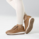 Slipper & Schnürschuhe - ELENA EDEN, sportliche Damen-Sneaker, Weite H, mit herausnehmbarem Fußbett – Farbe CAMEL – Ansicht 4 Slipper & Schnürschuhe - ELENA EDEN, sportliche Damen-Sneaker, Weite H, mit herausnehmbarem Fußbett, in Größe 036 bis 042, in Farbe JEANS – Farbe CAMEL – Ansicht 4