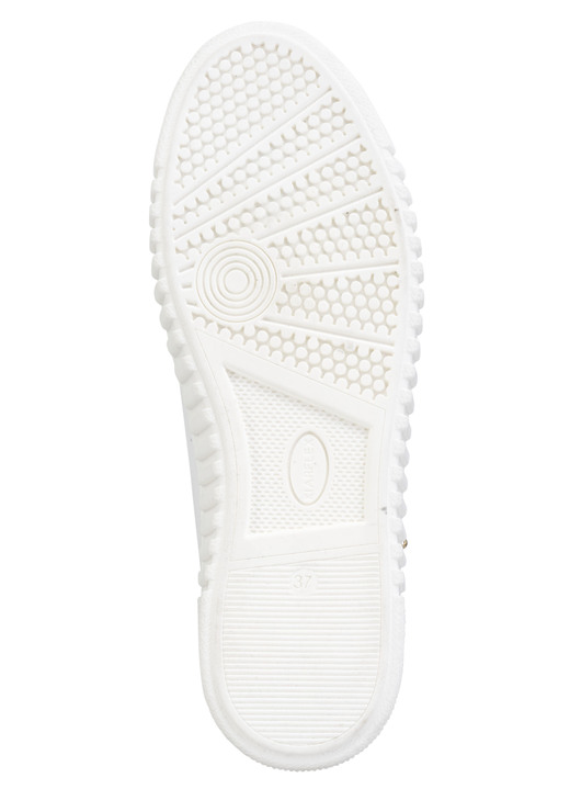 Slipper & Schnürschuhe - ELENA EDEN, stylische Damen-Sneaker, Weite G, herausnehmbares Fußbett, in Größe 036 bis 042, in Farbe WEISS Ansicht 3