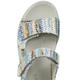 Sandaletten & Pantoletten - ELENA EDEN Sandale aus interessantem Bast-Material – Farbe BLAU-MULTI – Ansicht 2 Sandaletten & Pantoletten - ELENA EDEN Sandale aus interessantem Bast-Material, in Größe 036 bis 042, in Farbe BEIGE-MULTI – Farbe BLAU-MULTI – Ansicht 2