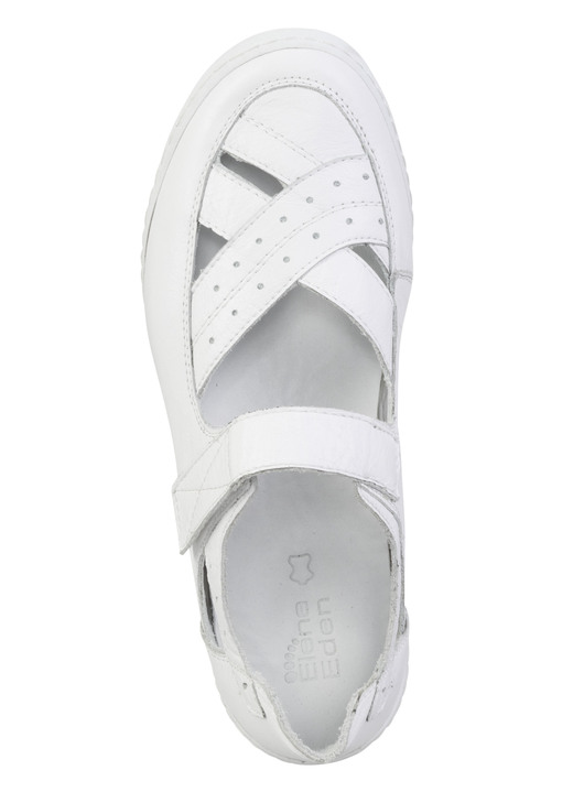 Slipper & Schnürschuhe - ELENA EDEN Slipper aus weichem Nappaleder, in Größe 036 bis 041, in Farbe KIESEL Ansicht 5