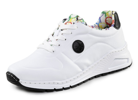 Rieker, stylische Damen-Sneaker, Weite H, mit herausnehmbarem Fußbett