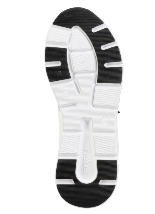 Slipper & Schnürschuhe - Rieker Sneaker aus teilweise beschichtetem Meshmaterial, in Größe 036 bis 043, in Farbe WEISS Ansicht 3