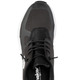 Slipper & Schnürschuhe - Rieker Sneaker aus teilweise beschichtetem Meshmaterial – Farbe SCHWARZ – Ansicht 2 Slipper & Schnürschuhe - Rieker Sneaker aus teilweise beschichtetem Meshmaterial, in Größe 036 bis 043, in Farbe WEISS – Farbe SCHWARZ – Ansicht 2