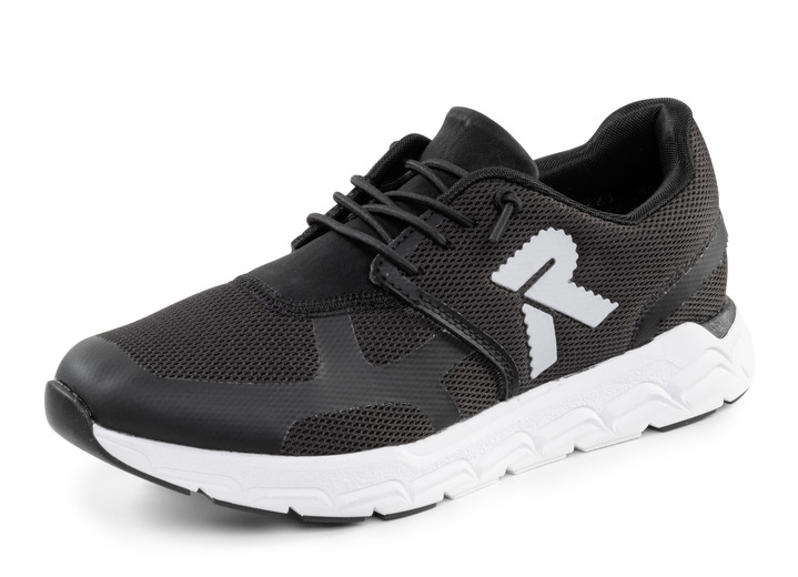 Slipper & Schnürschuhe - Rieker Sneaker aus teilweise beschichtetem Meshmaterial Ansicht 9 Slipper & Schnürschuhe - Rieker Sneaker aus teilweise beschichtetem Meshmaterial, in Größe 036 bis 043, in Farbe WEISS Ansicht 9