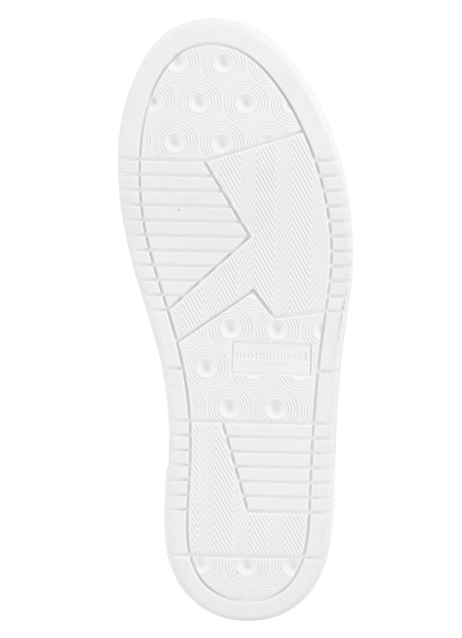 Slipper & Schnürschuhe - Waldläufer Schnür-Sneaker mit verspieltem Druck, in Größe 3 1/2 bis 8, in Farbe JEANS Ansicht 6