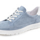 Slipper & Schnürschuhe - ELENA EDEN Schnür-Sneaker aus Veloursleder, in Größe 036 bis 042, in Farbe BLEU – Farbe BLEU – Ansicht 1