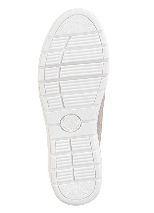 Slipper & Schnürschuhe - ELENA EDEN Schnür-Sneaker aus Veloursleder, in Größe 036 bis 042, in Farbe BLEU Ansicht 6