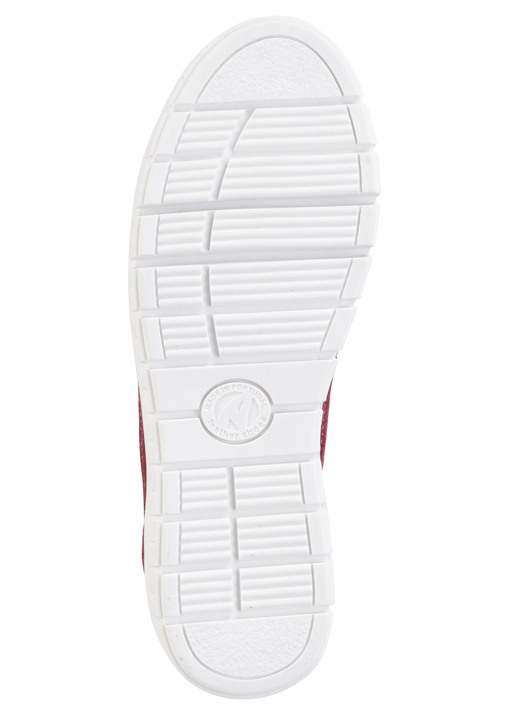 Slipper & Schnürschuhe - ELENA EDEN Schnür-Sneaker aus Veloursleder, in Größe 036 bis 042, in Farbe BLEU Ansicht 9